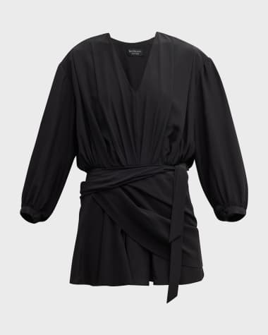 Balenciaga V-Neck Mini Dress