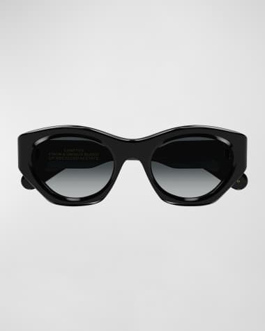 Chloe Logo Acetate Cat-Eye Sunglasses