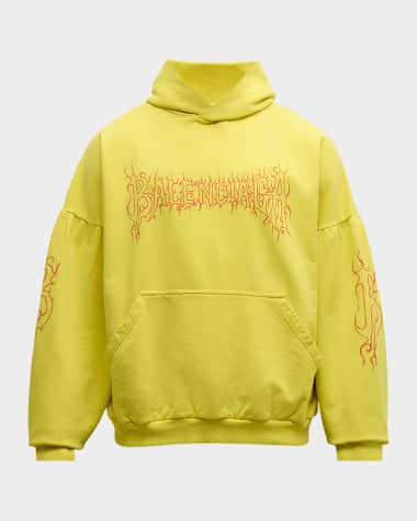 Yellow designer sweatshirt best sale