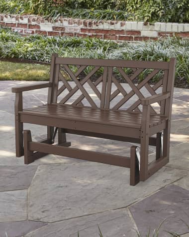 POLYWOOD Chippendale 48" Outdoor Glider