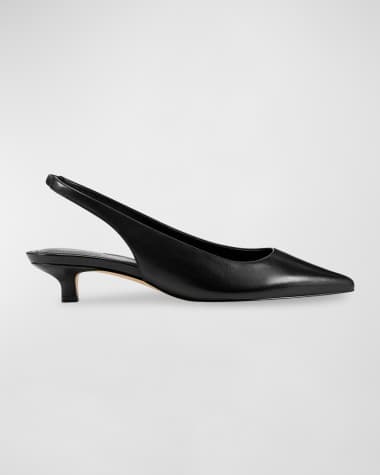 Marc Fisher LTD Posey Slingback Kitten-Heel Pumps