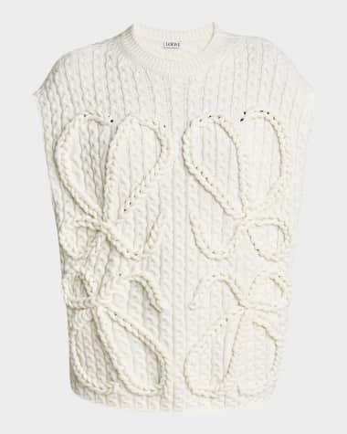 Loewe Anagram Sleeveless Sweater