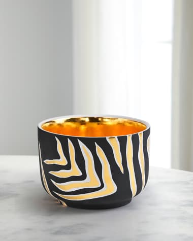 Waylande Gregory Tiger Striped Chubby Bowl