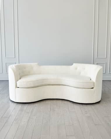 Ashley Childers for Global Views Lauren Sofa, 89.5"