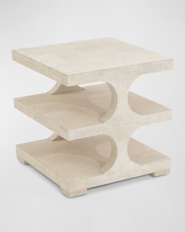 John-Richard Collection Loftus 3-Tier End Table