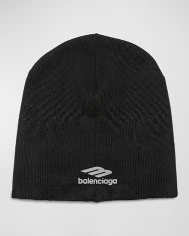 Balenciaga Men's 3B Sports Icon Goggle Beanie