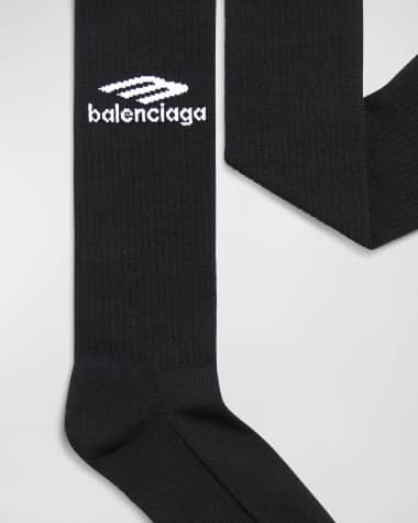 Balenciaga Men's 3B Sports Icon Ski Crew Socks