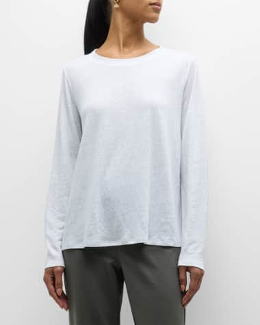 Eileen Fisher Stretch Silk Jersey Tank Petite, $98, Neiman Marcus