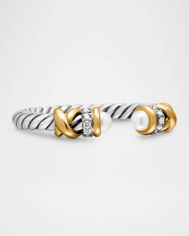 David Yurman 2.5mm Petite Helena Open Band Ring in Silver
