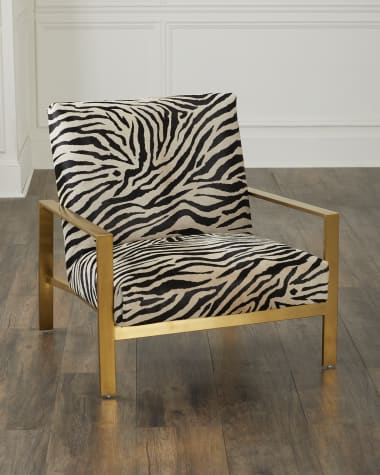 Massoud Fallon Hair On Hide Chair