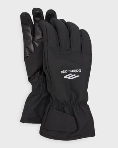 Balenciaga Men's 3B Sports Icon Ski Gloves