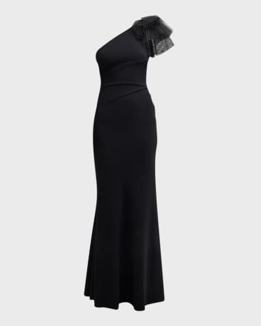 Neiman marcus deals black evening gowns