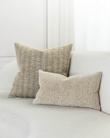 Elaine Smith Luxe Channel Pillow