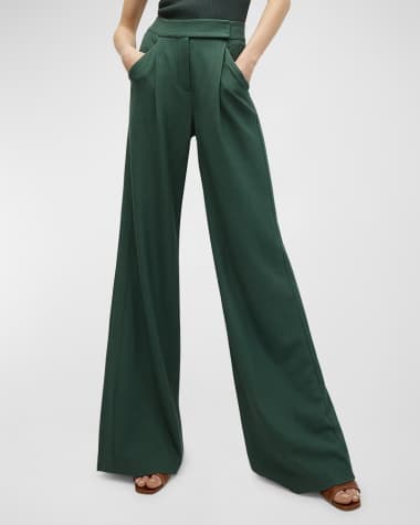 Veronica Beard Marbeau Wide-Leg Pants