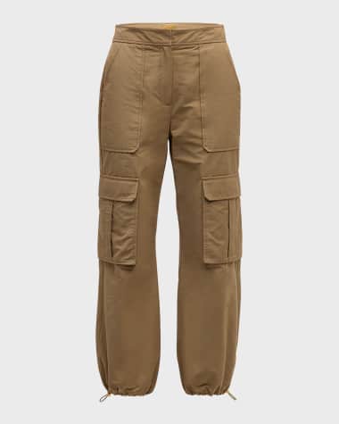 Veronica Beard Dari Cropped Cargo Pants