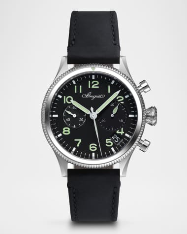 Breguet Stainless Steel Type 20 42mm Chronograph Watch