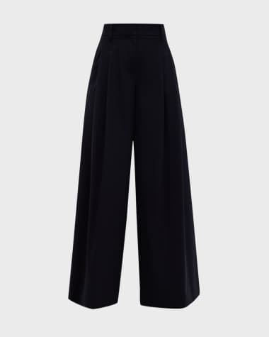 TWP New Didi Wool-Blend Wide-Leg Pants