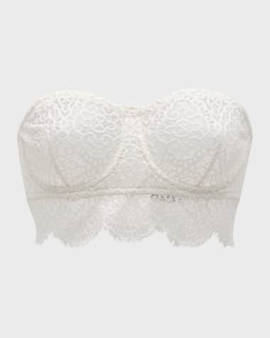 Else Monique Strapless Geometric Lace Bra