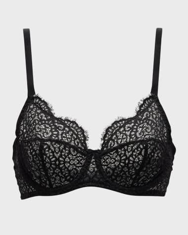 Else Monique Scalloped Geometric Lace Underwire Bra
