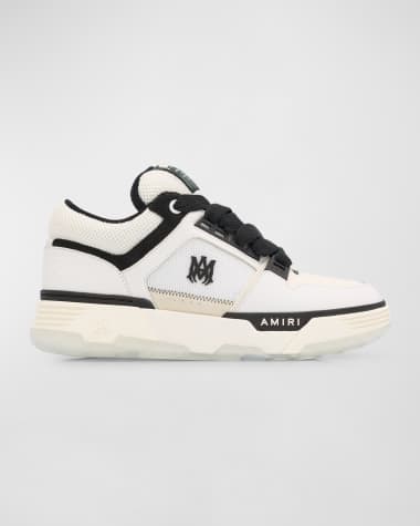 Amiri Men's MA-1 Leather & Mesh Low-Top Sneakers
