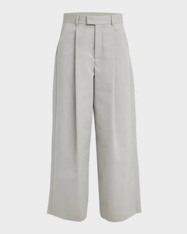 ARMARIUM Alan Pleated Wide-Leg Trousers
