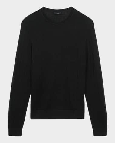 Theory Men's Merino Wool Crewneck Sweater