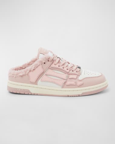 Pink designer sneakers hotsell