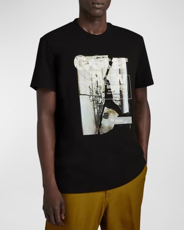 G-STAR RAW Men's HQ Print T-Shirt