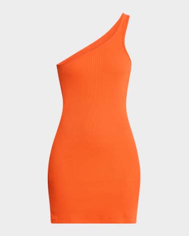 LaMarque Addison One-Shoulder Mini Bodycon Tank Dress