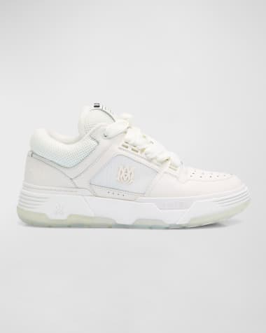 Amiri Men's MA-1 Tonal Mesh and Leather Low-Top Sneakers