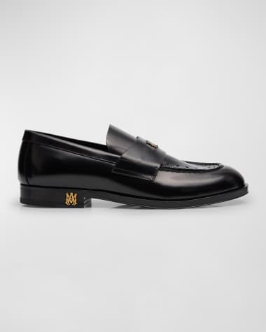 Amiri Men's MA Leather Penny Loafers