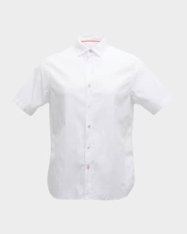 Swims Men's Palermo Seersucker Short-Sleeve Shirt