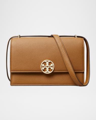 Tory Burch Miller Flap Leather Shoulder Bag