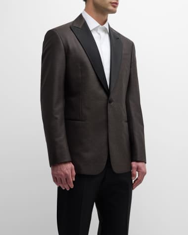 Giorgio armani black suit cheap