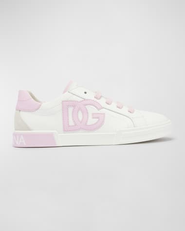 Dolce&Gabbana Kid's Portofino Low-Top Sneakers, Toddlers/Kids