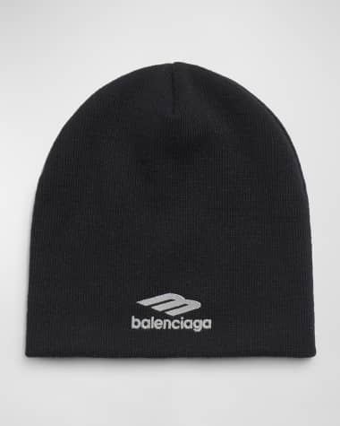 Balenciaga Men's 3B Sports Icon Skiwear Beanie Hat