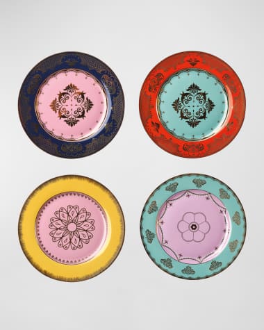 POLSPOTTEN Grandpa Side Plates, Set of 4