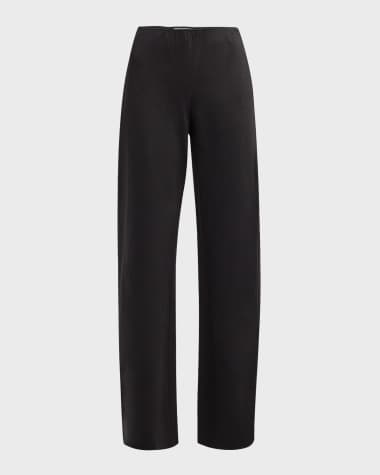 Vince High-Waist Cotton Bias Pants