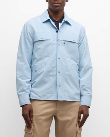 Moncler Men's Nax Technical Shirt Jacket