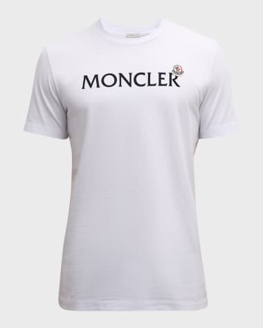 Moncler Men's Logo T-Shirt with Patch