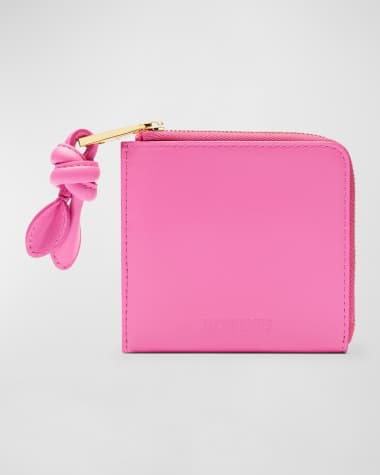 Jacquemus Le Porte Zip Leather Wallet