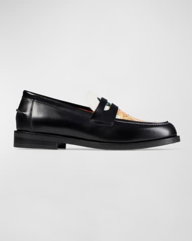 DUKE + DEXTER x Playboy Men's Wilde Sketch Penny Loafers