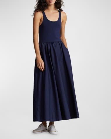 Lauren ralph lauren shirred jersey gown sale