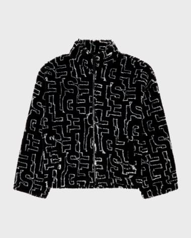 Diesel Men's S-Luck Plush Teddy Jacket