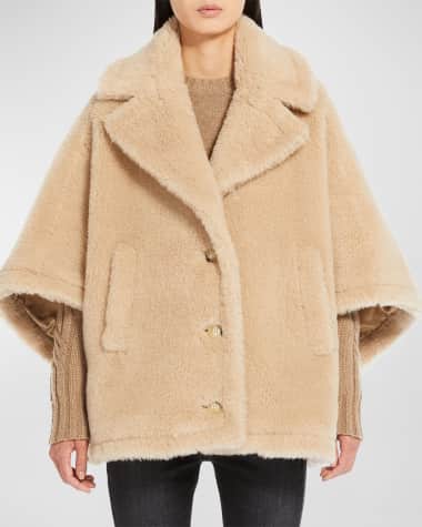 Max Mara Aleggio Wool-Blend Cape