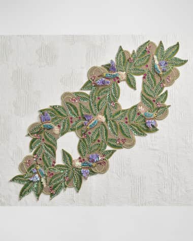 Kim Seybert Paradiso Beaded Table Runner, 16" x 40"