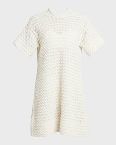 Jil Sander Textured Mini Dress