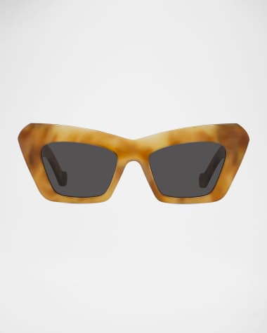Loewe Anagram Acetate Cat-Eye Sunglasses