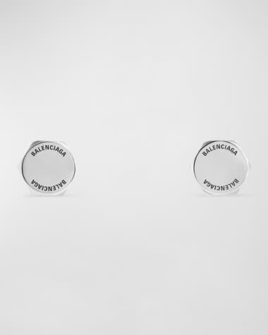Balenciaga Garage Double Screw Earrings