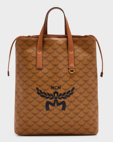 MCM Men's Lauretos Himmel Drawstring Backpack